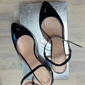 J.Crew Pointed Toe Heels In Italian Patent Leather Size  7.5